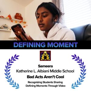 The Creative Expression Defining Moment Honoree 